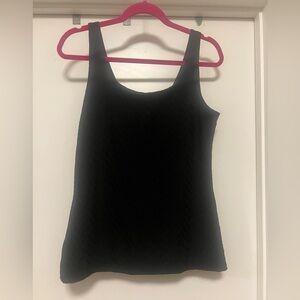 White House Black Market black textured tank - size L
